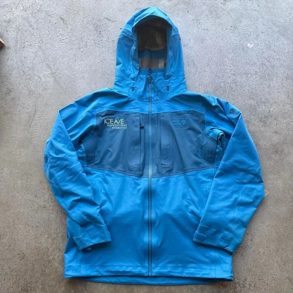 Mountain Hardwear Straight Chuter Waterproof Shell Dry.Q Zip Up Ski Jacket
